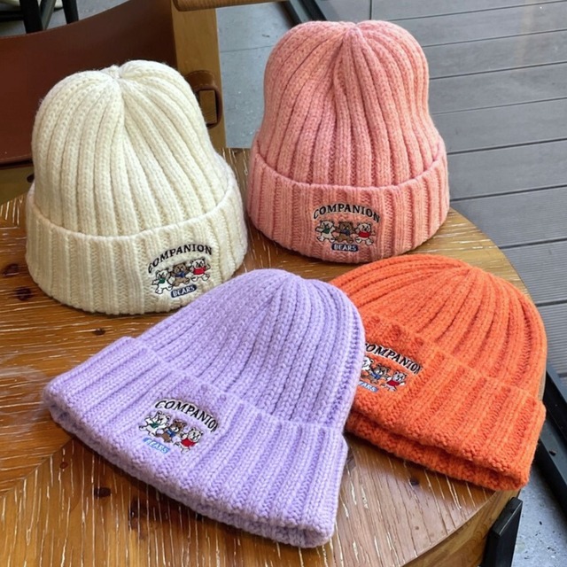 ベアーズコンパニオンニットワッチ(10color)　R01429