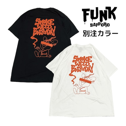 【FUNK別注カラー】WEED-kun"Smoke" SS T-shirts