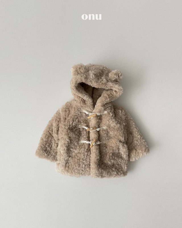 予約⌇onu/ Fur teddy coat