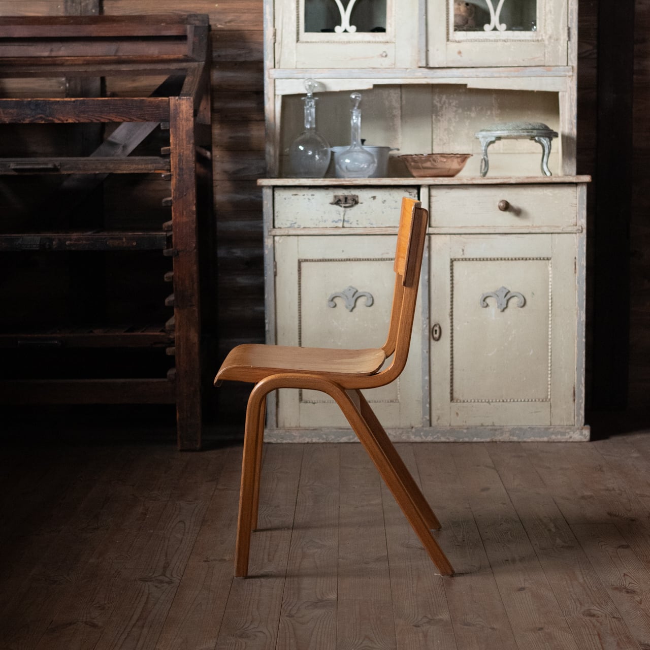 Stacking School Chair / スタッキングスクールチェア 【C