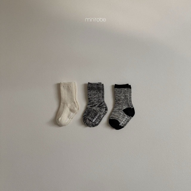 【予約】tender socks set / minirobe