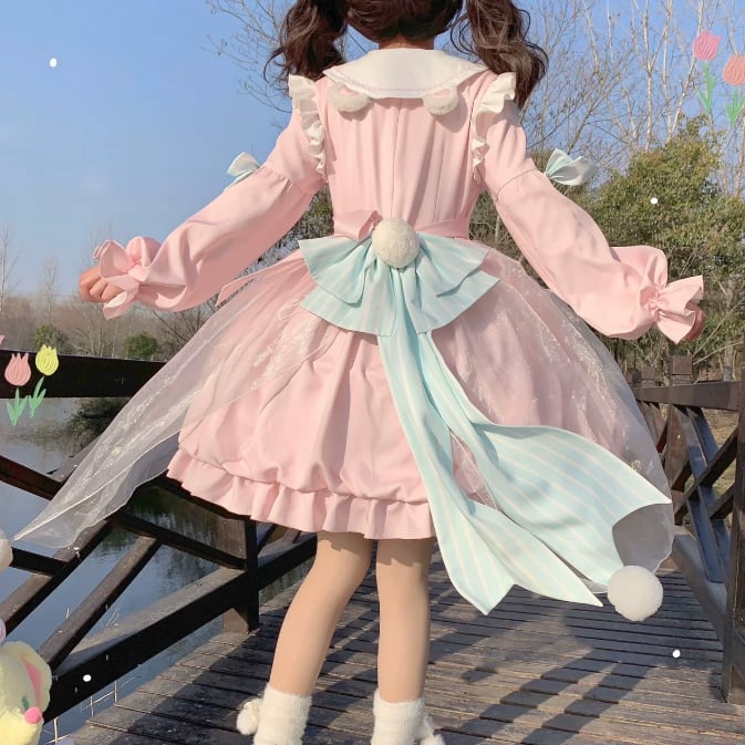 ゆめかわいい系ミニワンピース ゆめかわいい系ミニワンピース ゆめかわいい系ミニワンピース