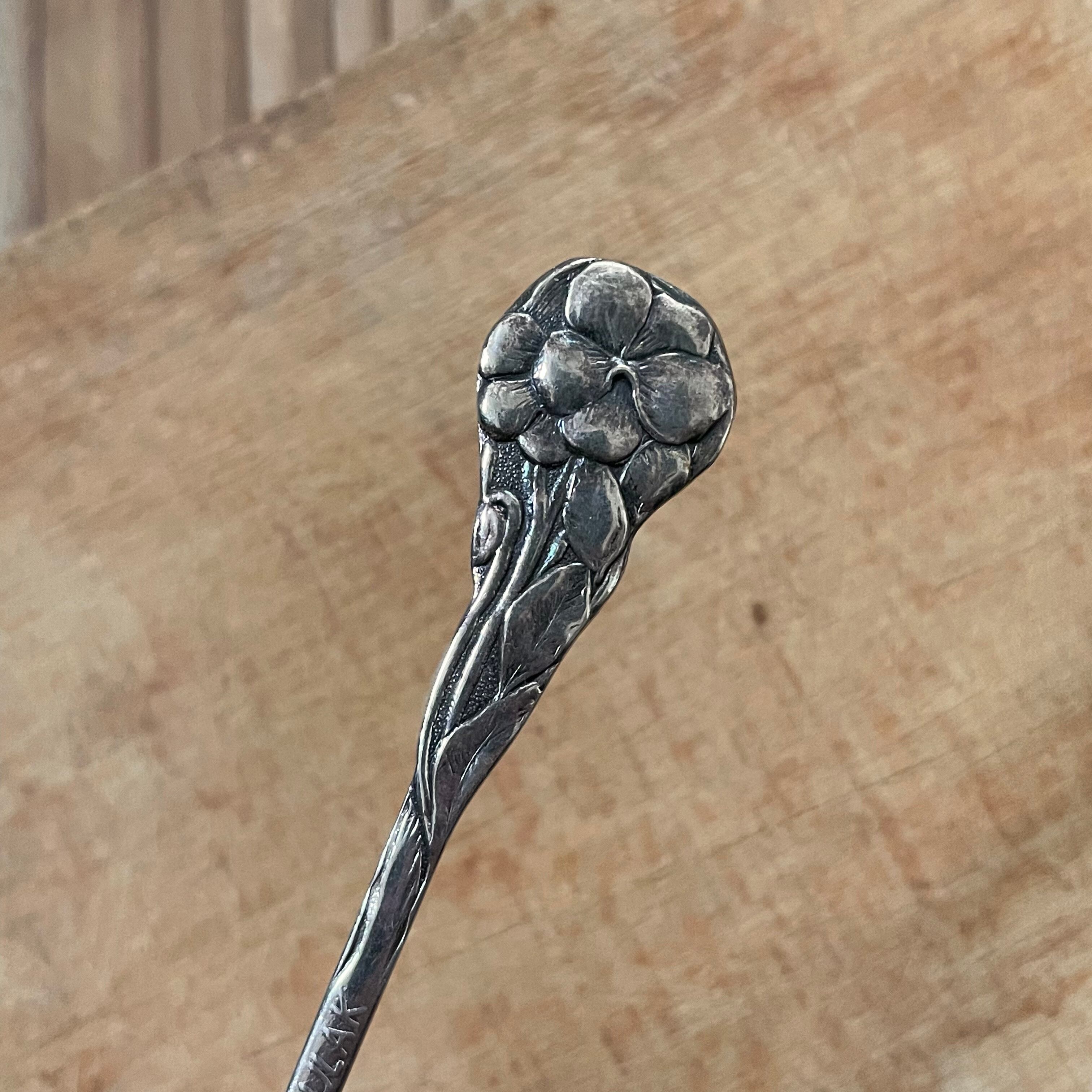 小さな花模様のフォーク12