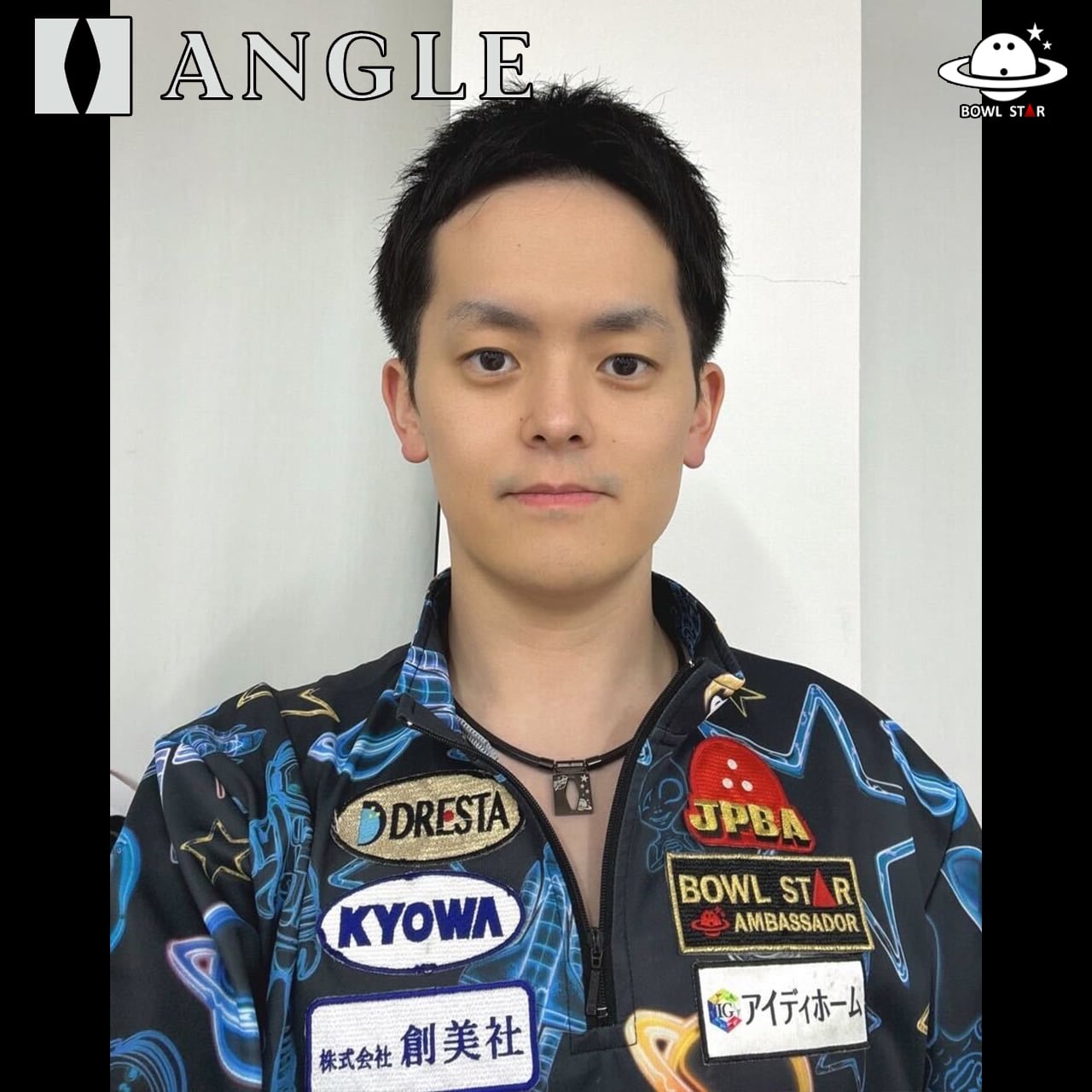 ANGLE x BOWLSTAR e.MODEL 01 NECKLACE BLACK [AN-02]（アングル x