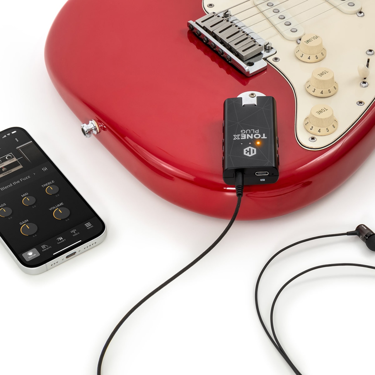 IK Multimedia TONEX Plug [Portable guitar and bass headphone amp] 【12月20日発売予定】