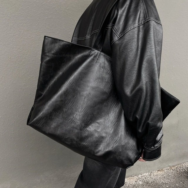 Lightweight soft leather shoulder bag(MT1439)