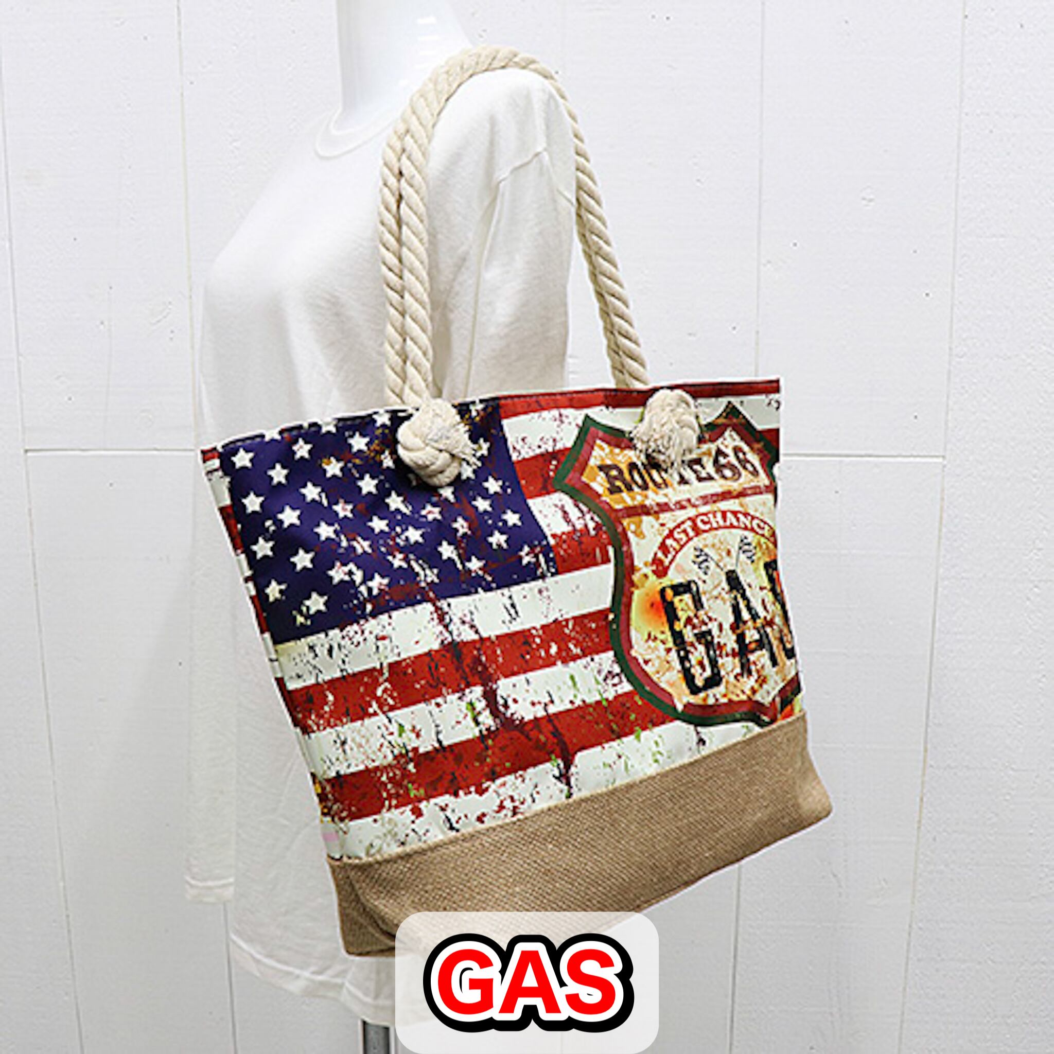 ルート66 トートバッグ アメリカン雑貨 | アメリカン ザッカ ウェルカム 