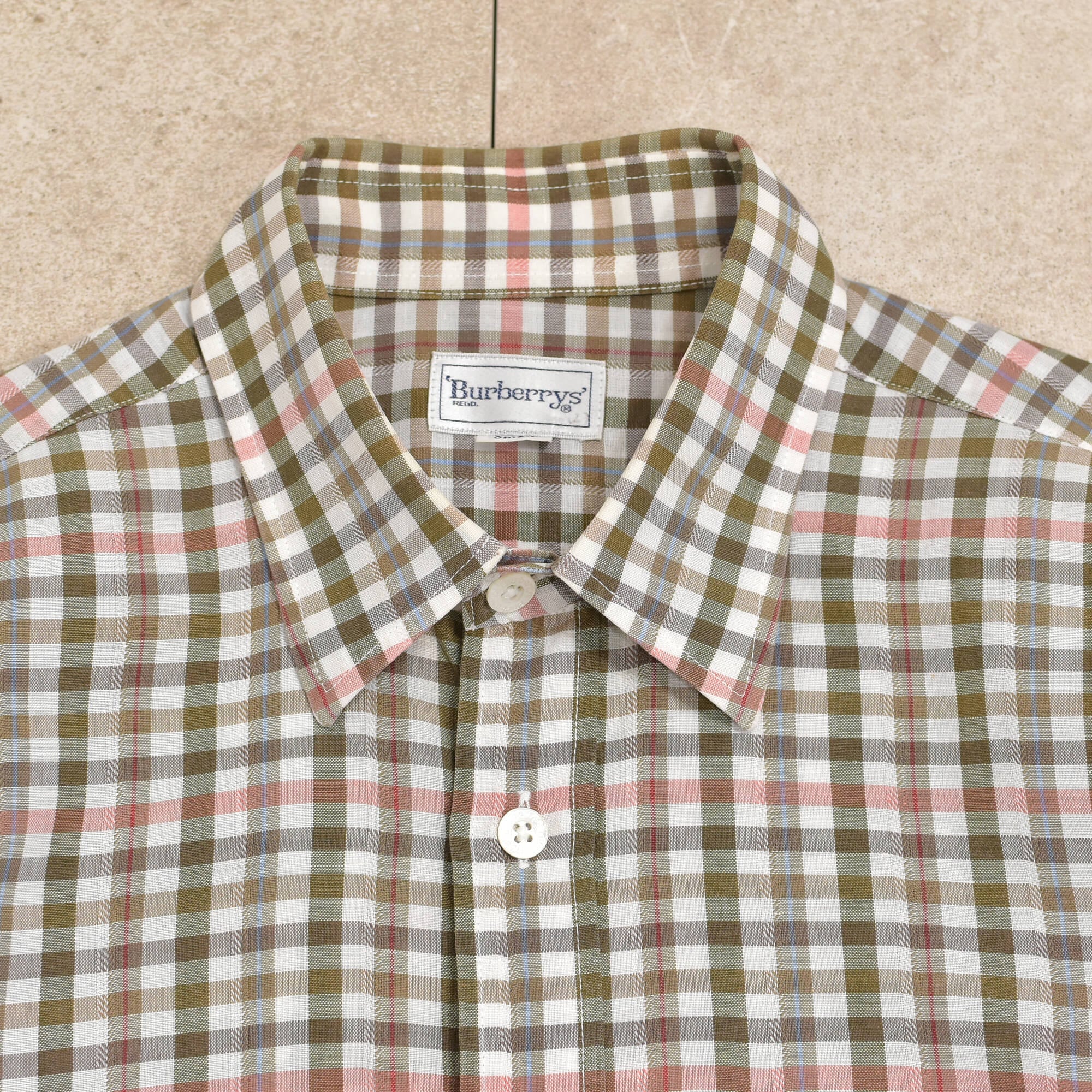 90s Burberrys SS check shirt | 古着屋 grin days memory 90s Burberrys SS check shirt | 古着屋 grin days memory