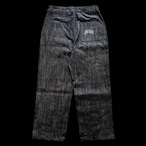 BLAZED LOGO RIGID BAGGY DENIM