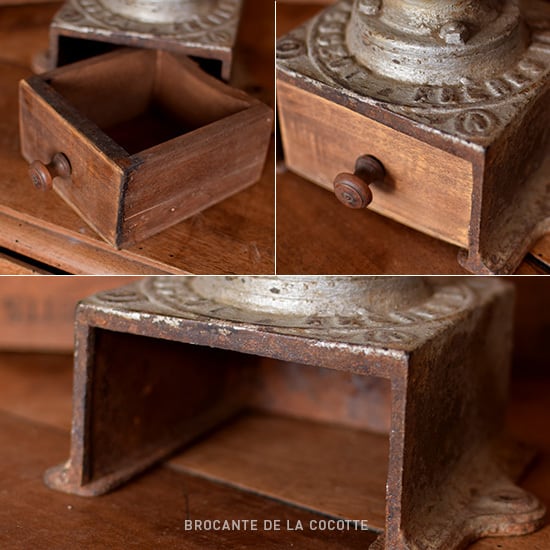 フランス PEUGEOT 鉄製コーヒーミル グラインダー | Brocante de La