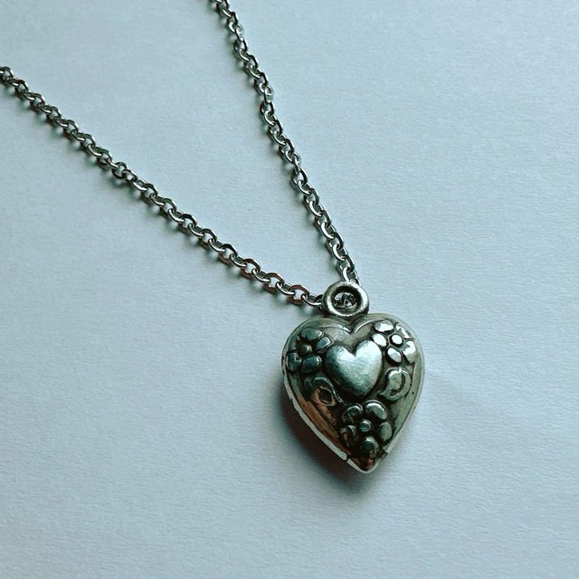 【J245】10s -40s　勿忘草　 スウィートハートジュエリー　ヴィンテージ　チャーム