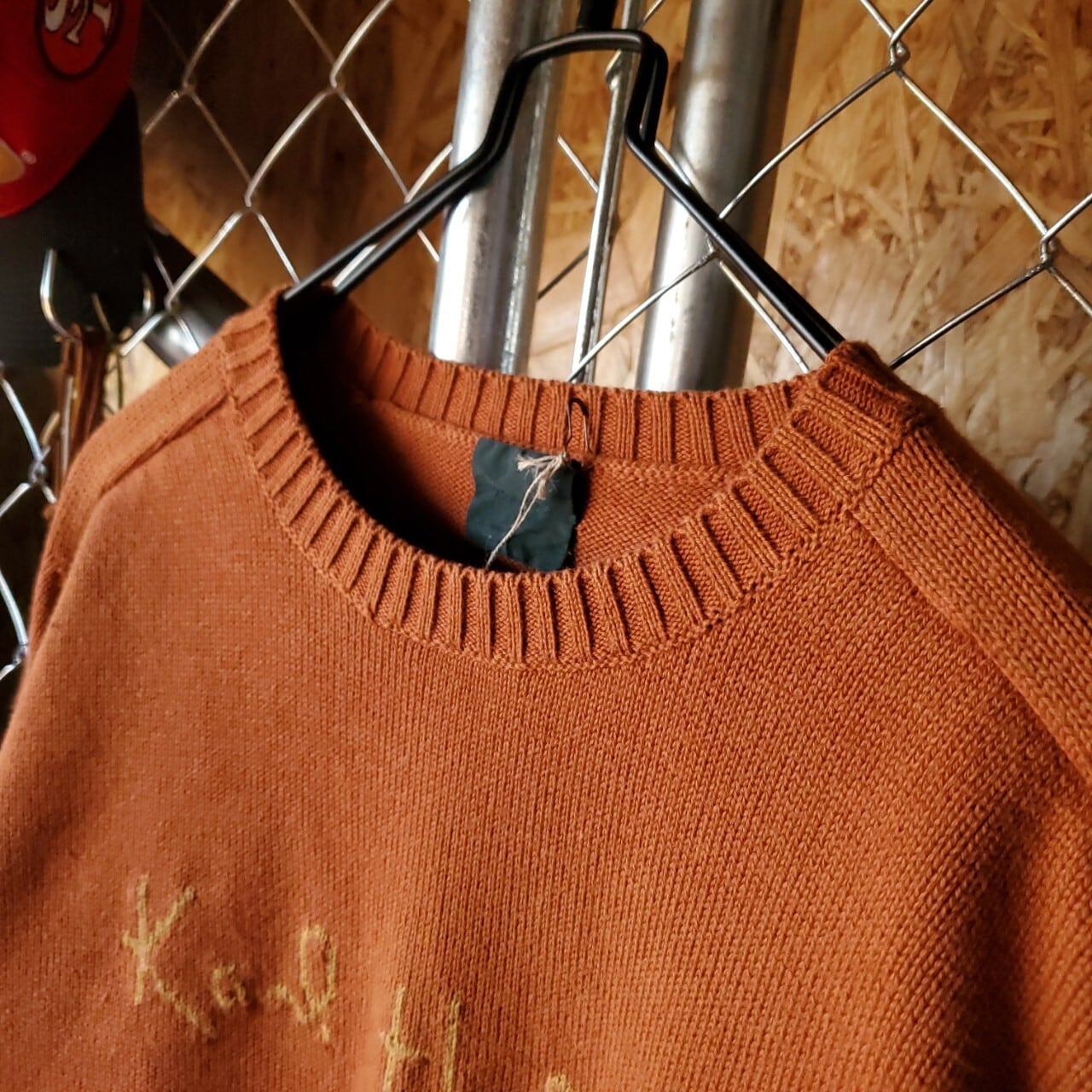 Karl Helmut カールヘルム 90s ヴィンテージ 刺繍ロゴ ニット Karl Helmut カールヘルム 90s ヴィンテージ 刺繍ロゴ ニット