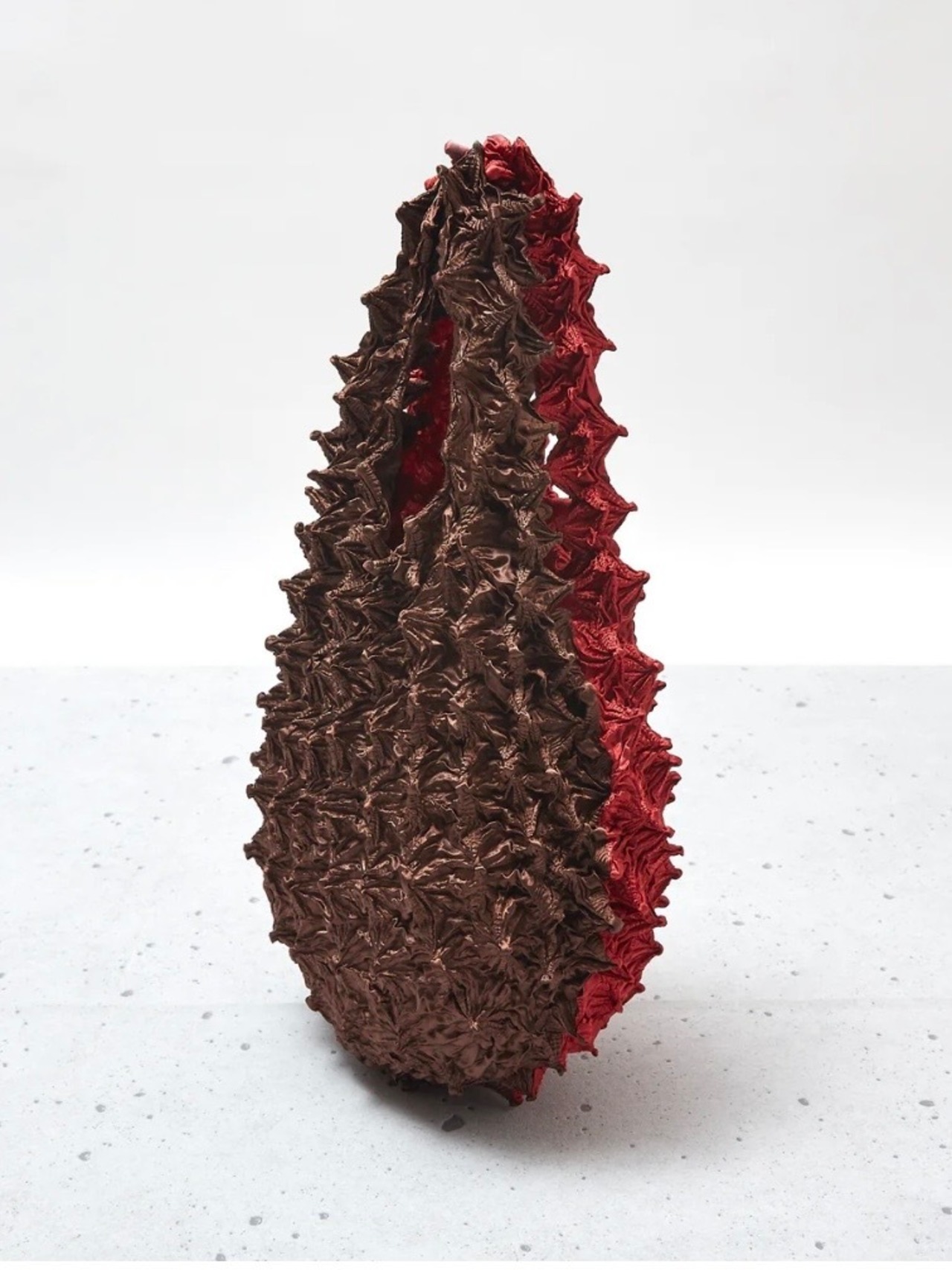 【送料無料】BUNZABURO 文三郎 / バッグ バイカラー / Bag BROWN/RED - 1