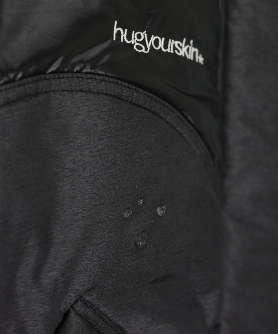 hug your skin] puffer jacket (pink black) 正規品 韓国ブランド 韓国