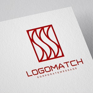 連なる3つの波 Sのロゴ