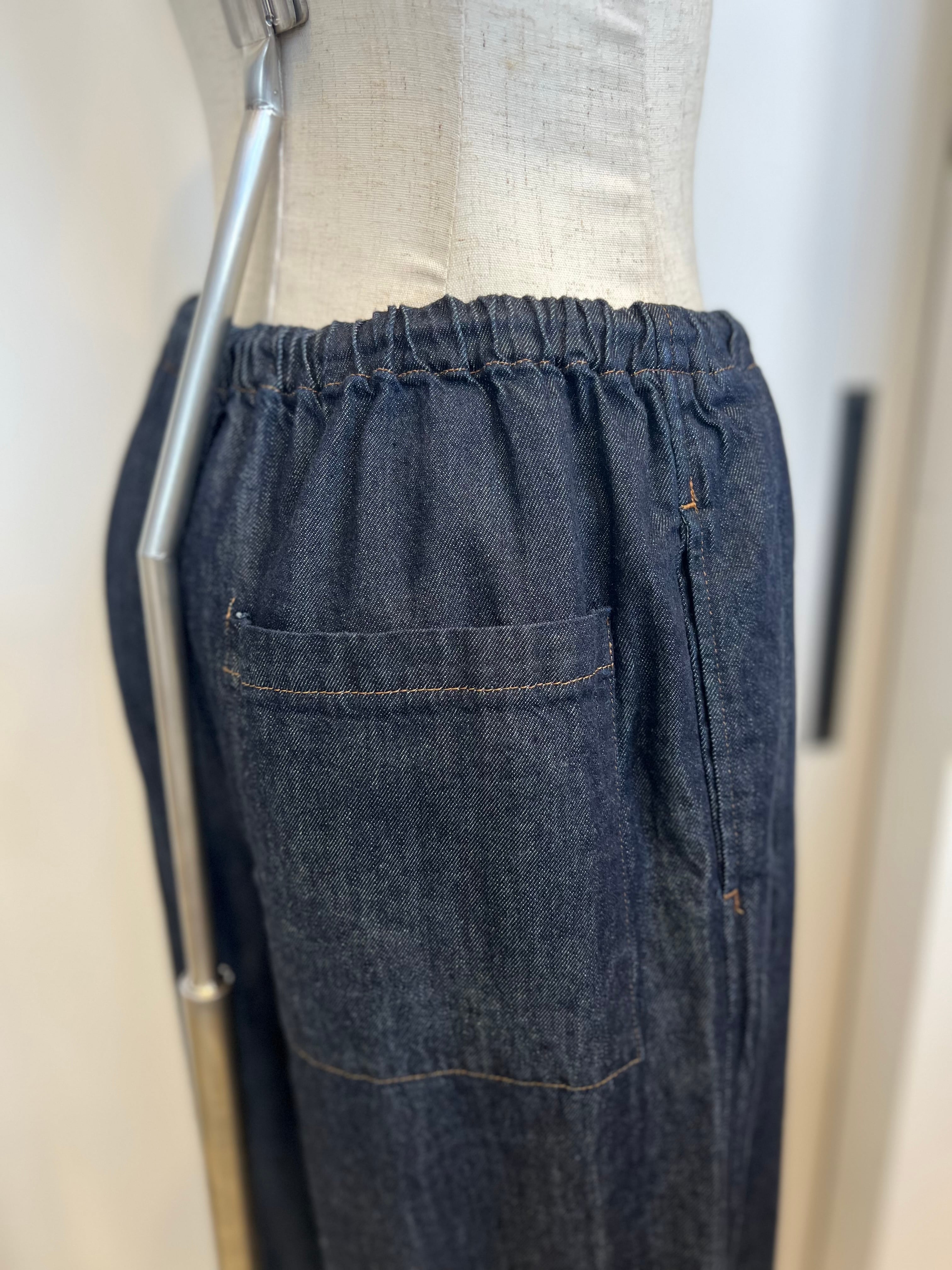 【PASSIONE】ウエストイージーライトオンスデニム　616605