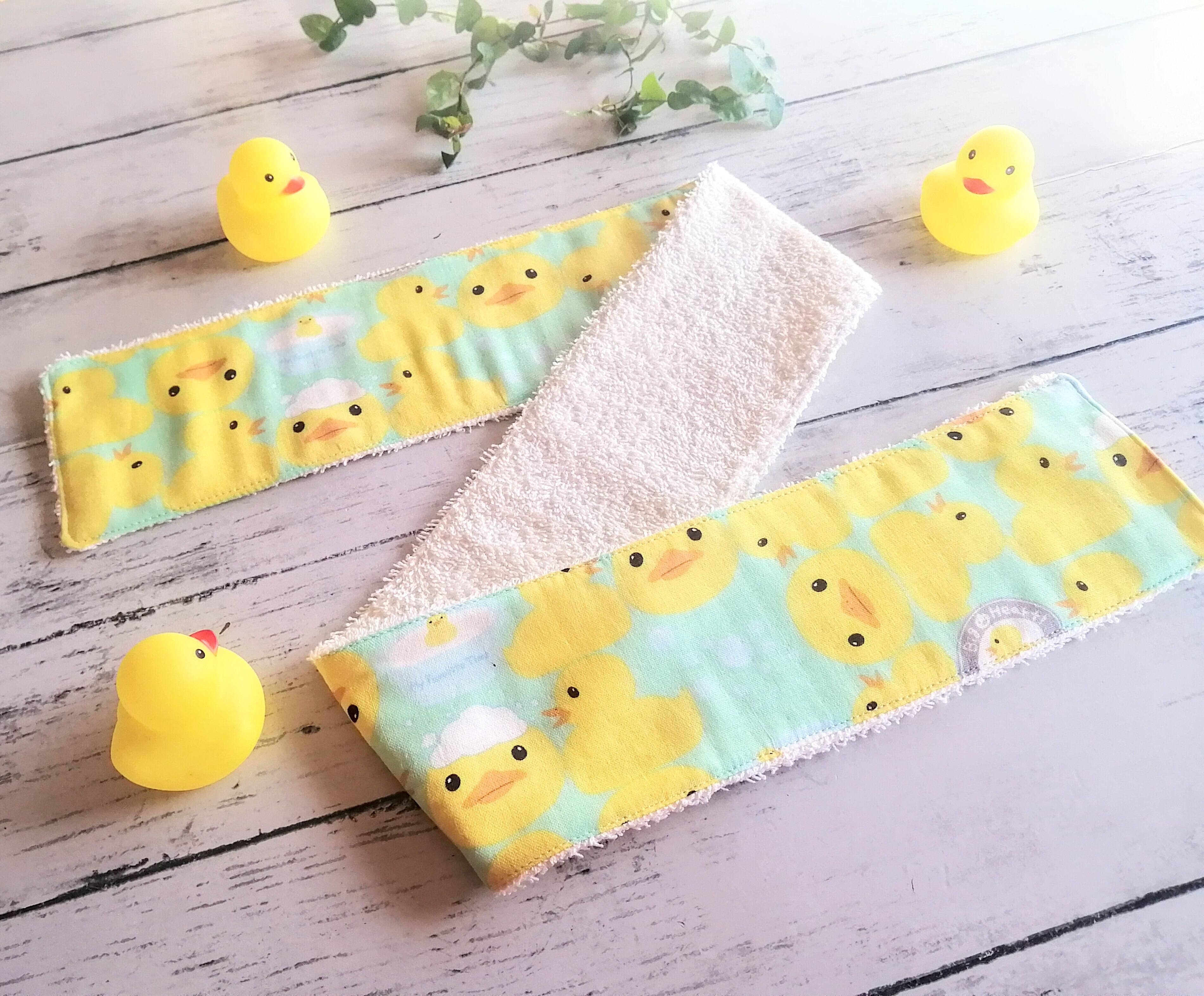 乾布摩擦タオル ひよこ柄 ダブルガーゼ コットンタオル 入園入学 名