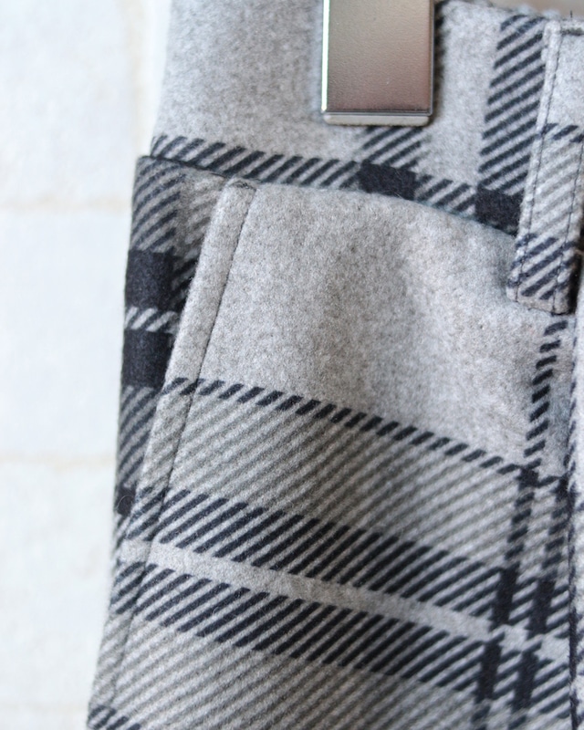 【BouJeloud】チェック ストレートパンツ　(251129)