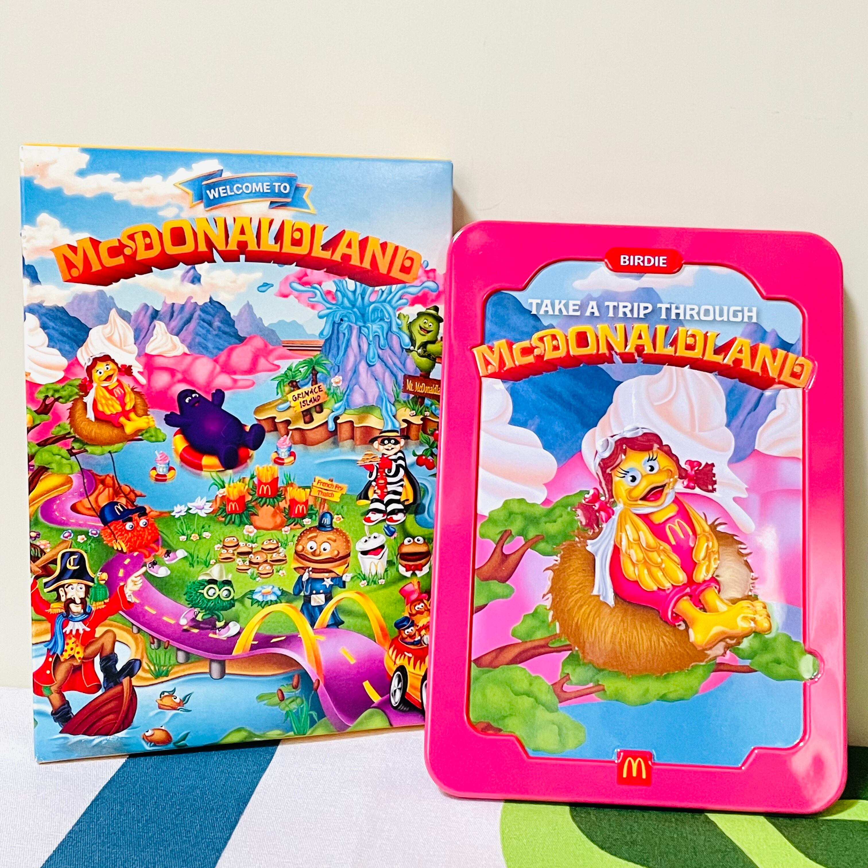 RONALD McDONALD FLYER 薄紫 ロナルド・マクドナルド フライヤー