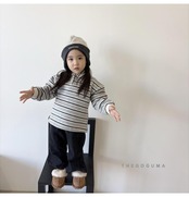 ザゴグマ / THE GOGUMA / わたあめ裏起毛襟付きT / 韓国子供服 / キッズ / 26winter〖取寄〗*XS~XL*