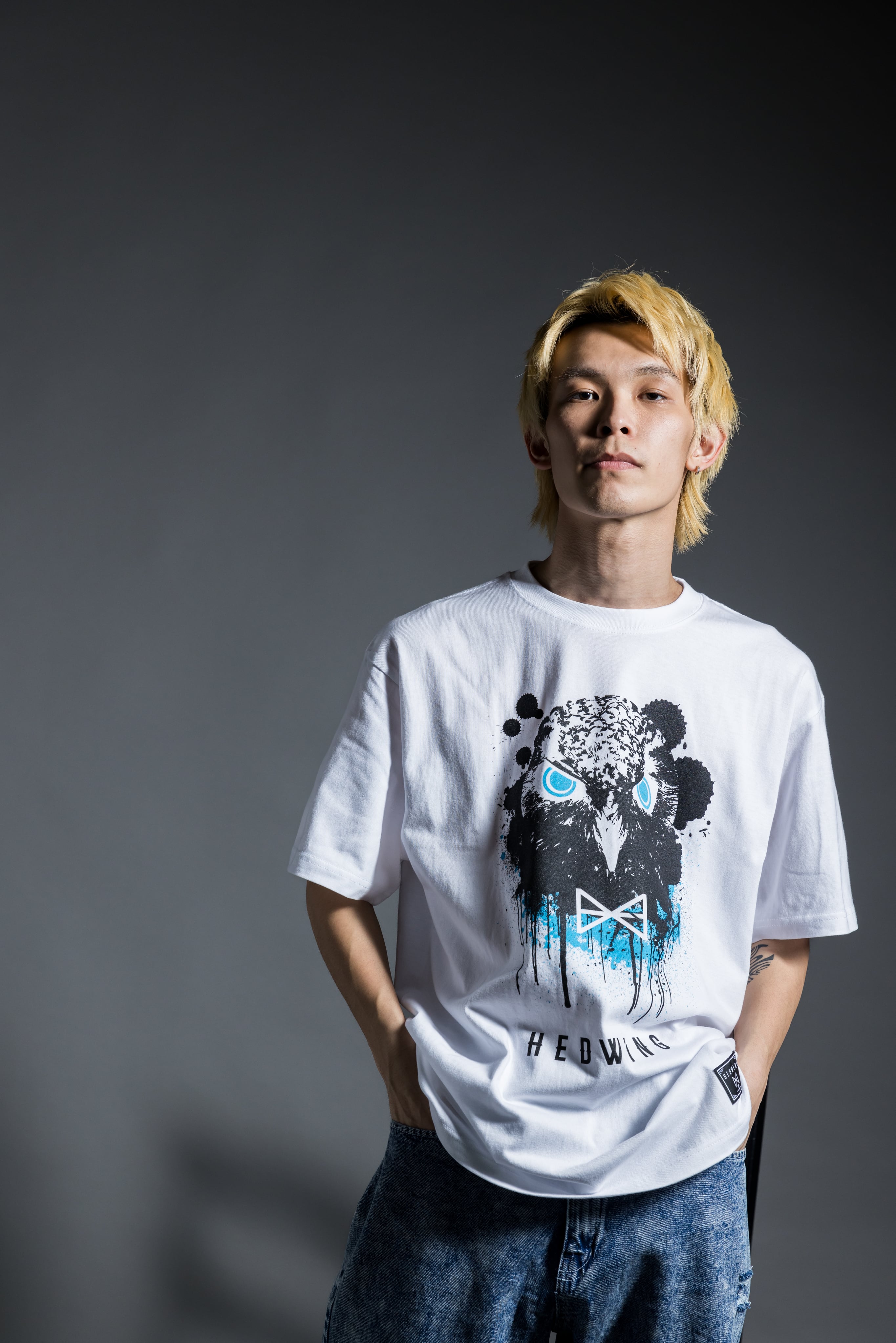 復刻 : Owl T-shirt / White | HEDWiNG