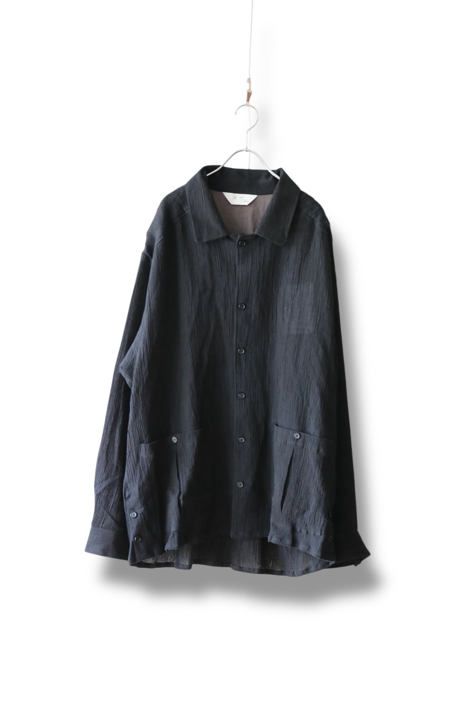Ancellm -CREPE SHIRT JACKET- / ANC-SH92/ アンセルム クレープ