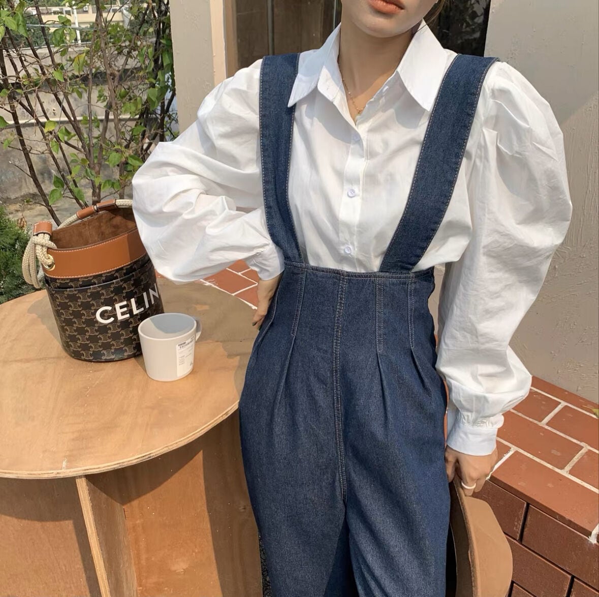 ◆一部即納◆デニムオーバーオール(即納:1-4営業日/予約:1-2週間程でお届け)