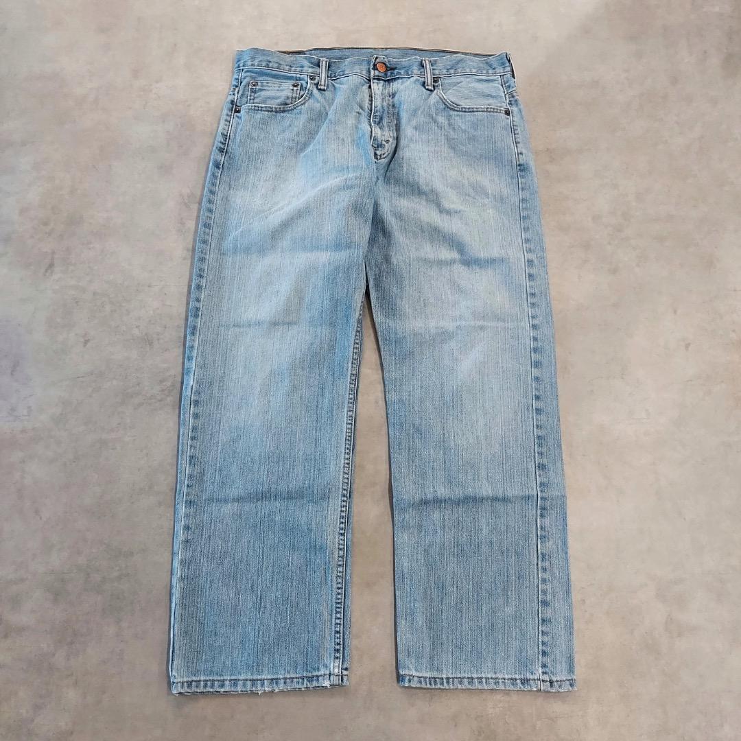 リーバイス569 Levis W34 ブルーデニム 青 ボトム 古着 18384