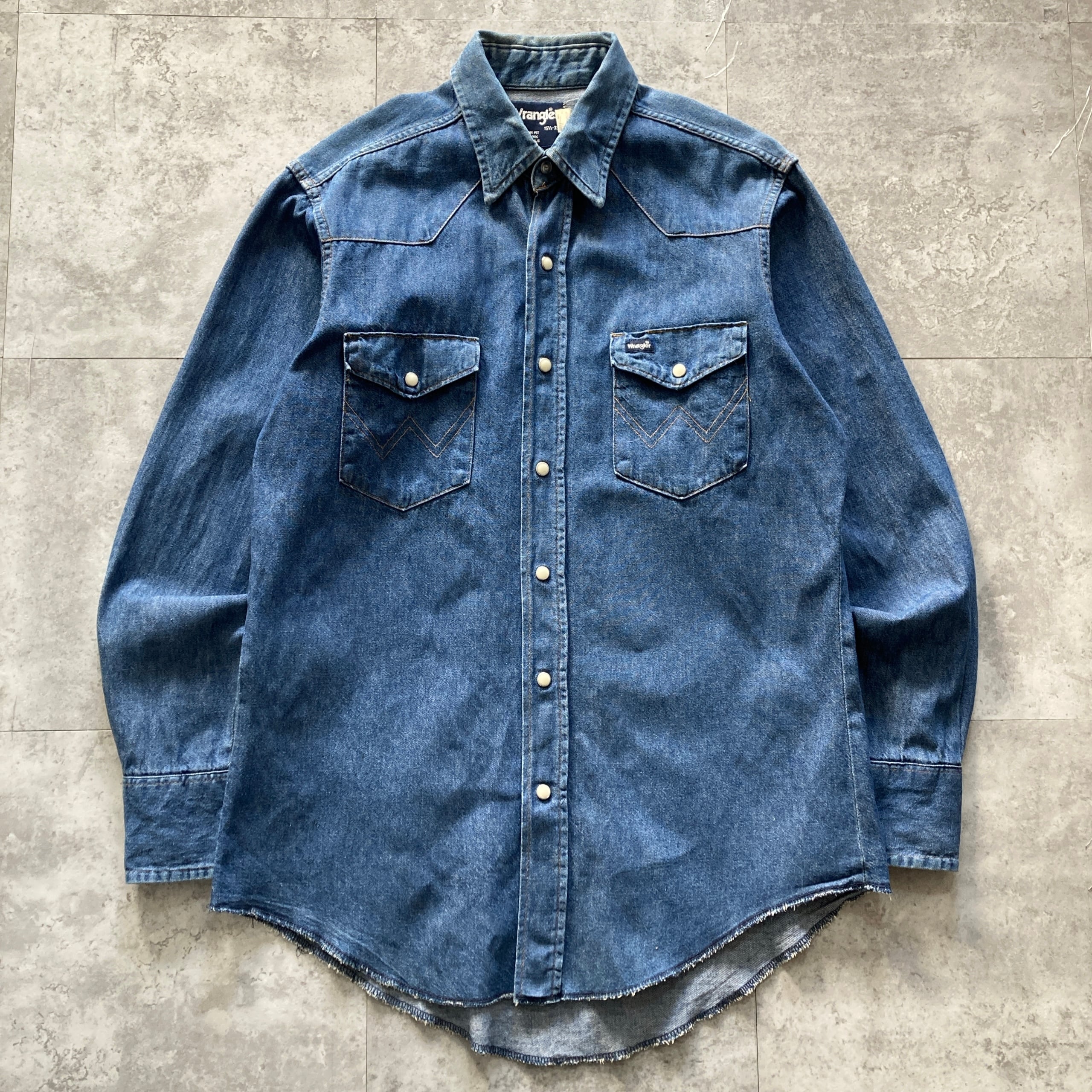 Size.15】80s Wrangler 70127MW ラングラー 80年代製 USA製 アメリカ製