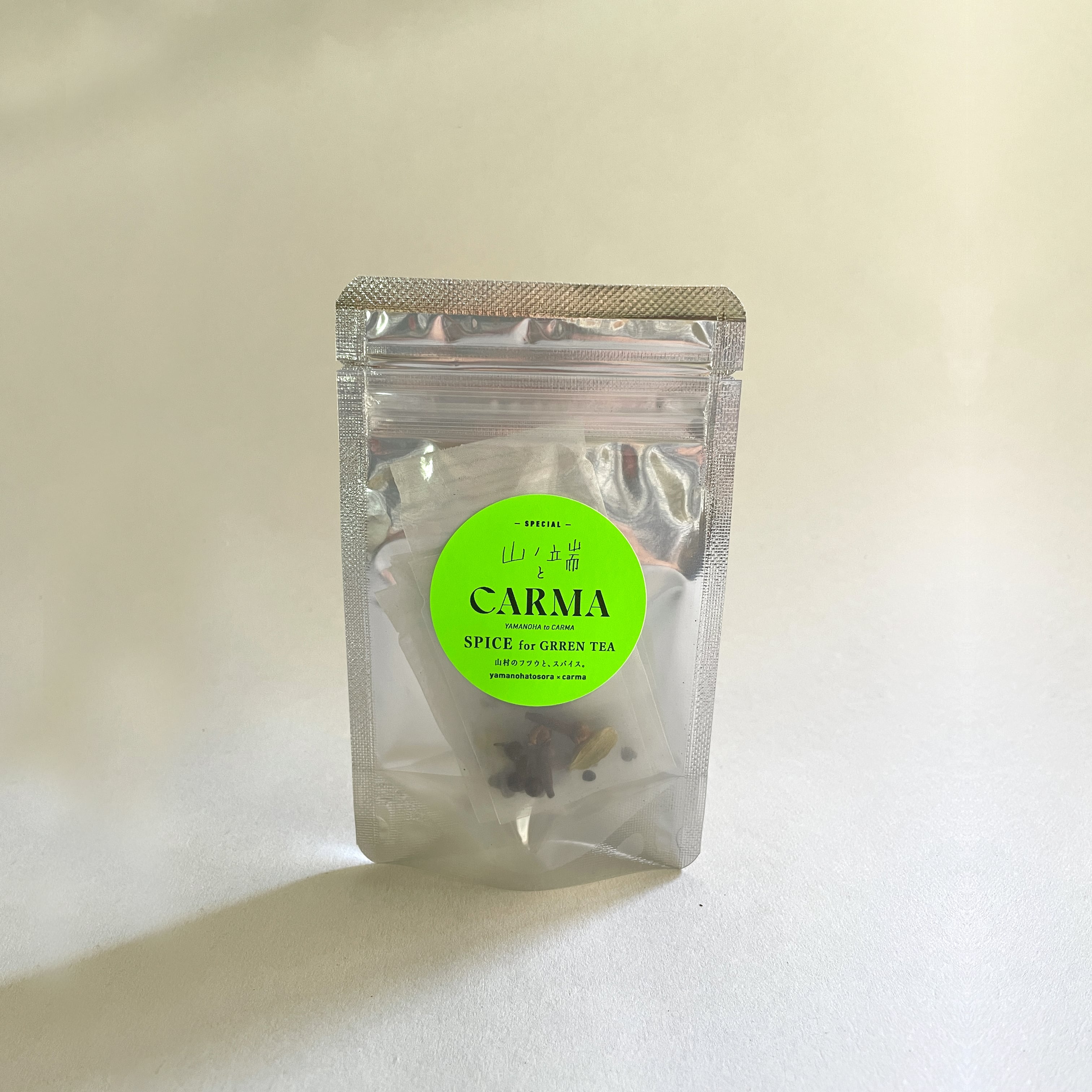 SPICE for GREEN TEA / 緑茶用スパイスキット5個入 / by 山ノ端トCARMA