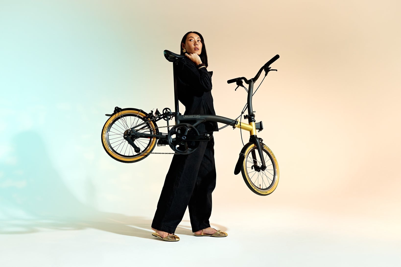 Brompton T Line Ceratech [Black&Gold] M4L / S4L | LORO ONLINE STORE