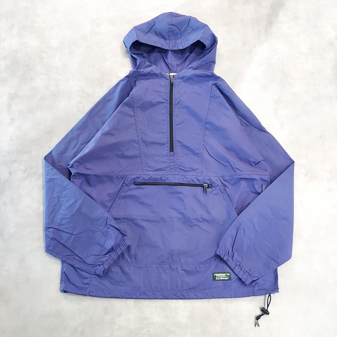 エルエルビーン ナイロンジャケット アノラック 古着 90s USA製 L 紫