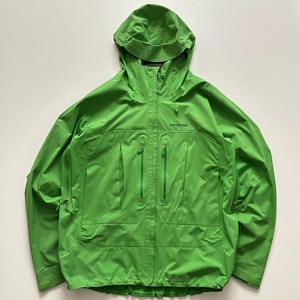 -USED- PATAGONIA "H2No" SHELL JACKET -LIME GREEN- [L]