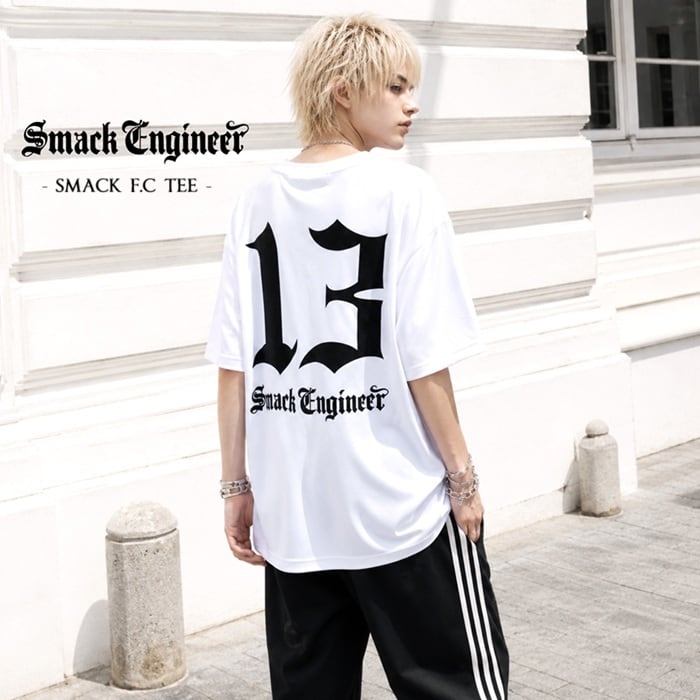 SMACK ENGINEER スマックエンジニア「Rogia限定 SMACK F.C TEE」半袖