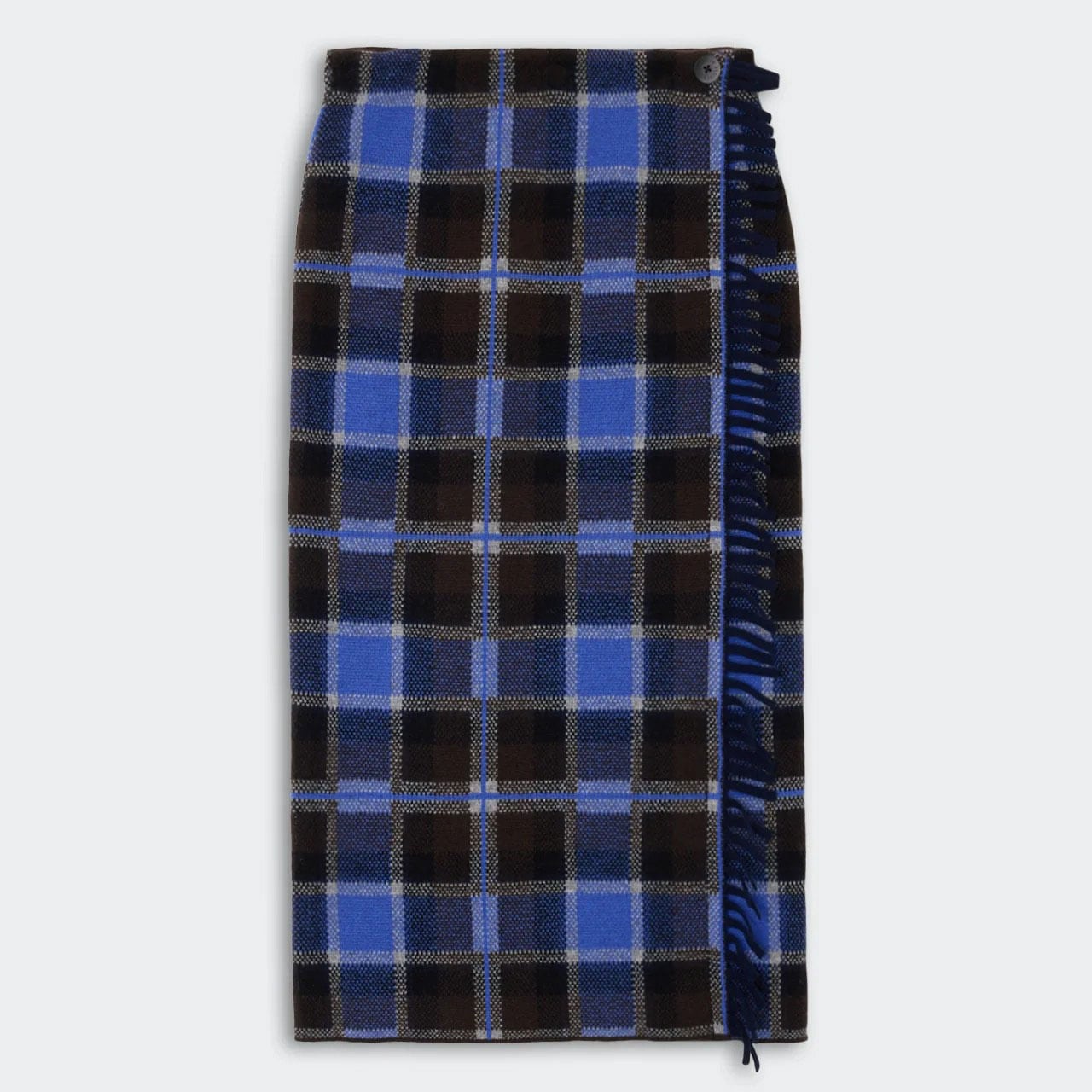 Guest In Residence Tartan Mini Skirt RESERVOIR COMBO