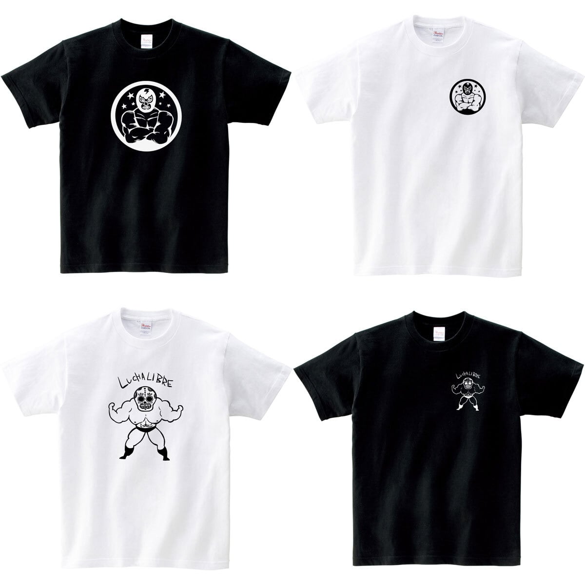 選べるデザイン ルチャリブレ sp25 覆面レスラー tシャツ プロレス Lucha Libre おもしろ tシャツ メキシコ