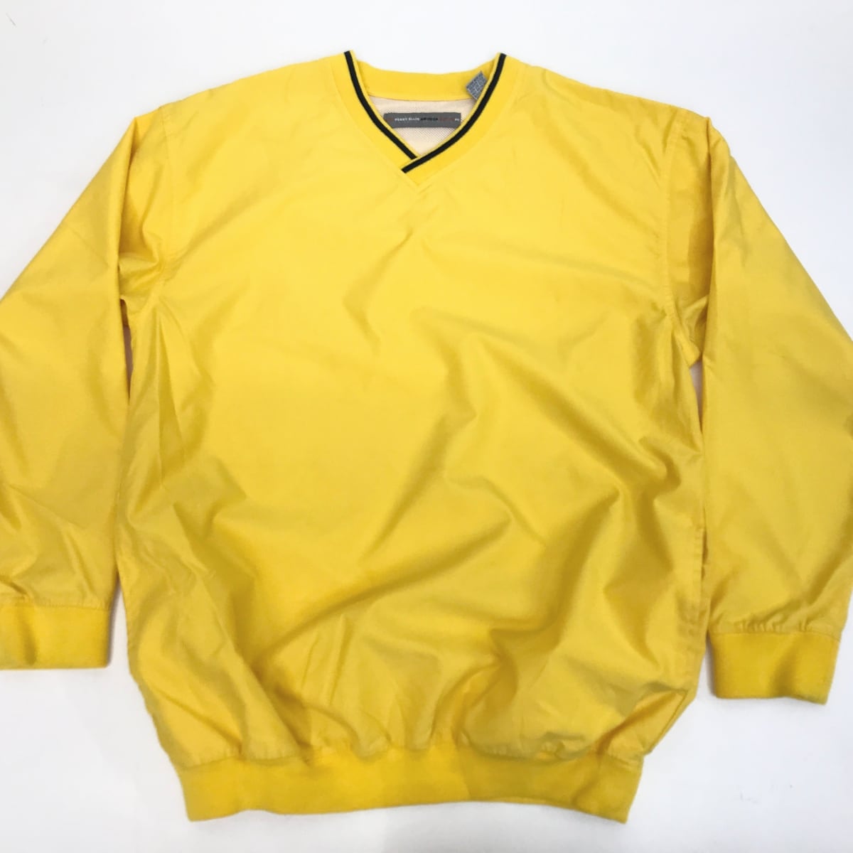 PERRY ELLIS AMERICA ACTIVE TIGERS COLOR 無地 ポリエステル Vネック