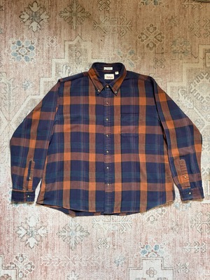 80~90s / USA製 / NORMAN Shirtsmaker / flannel / REMAKE