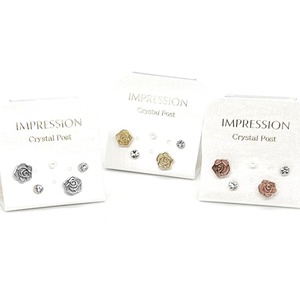 樹脂ポストピアス：ローゼンエポ　IMPRESSION