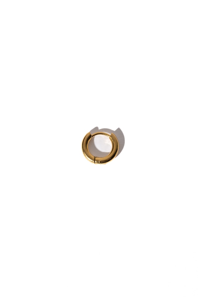 【simple hoop pierce・11mm】 / GOLD