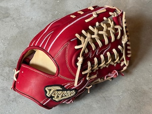 2026年限定モデル【TEPPEN】硬式用グローブ 外野手用　TTY Dオレンジ　至極仕上げ加工