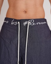 【SUNS】WAIST LOGO WASHED COLOR BOARD SHORTS［RSW099］