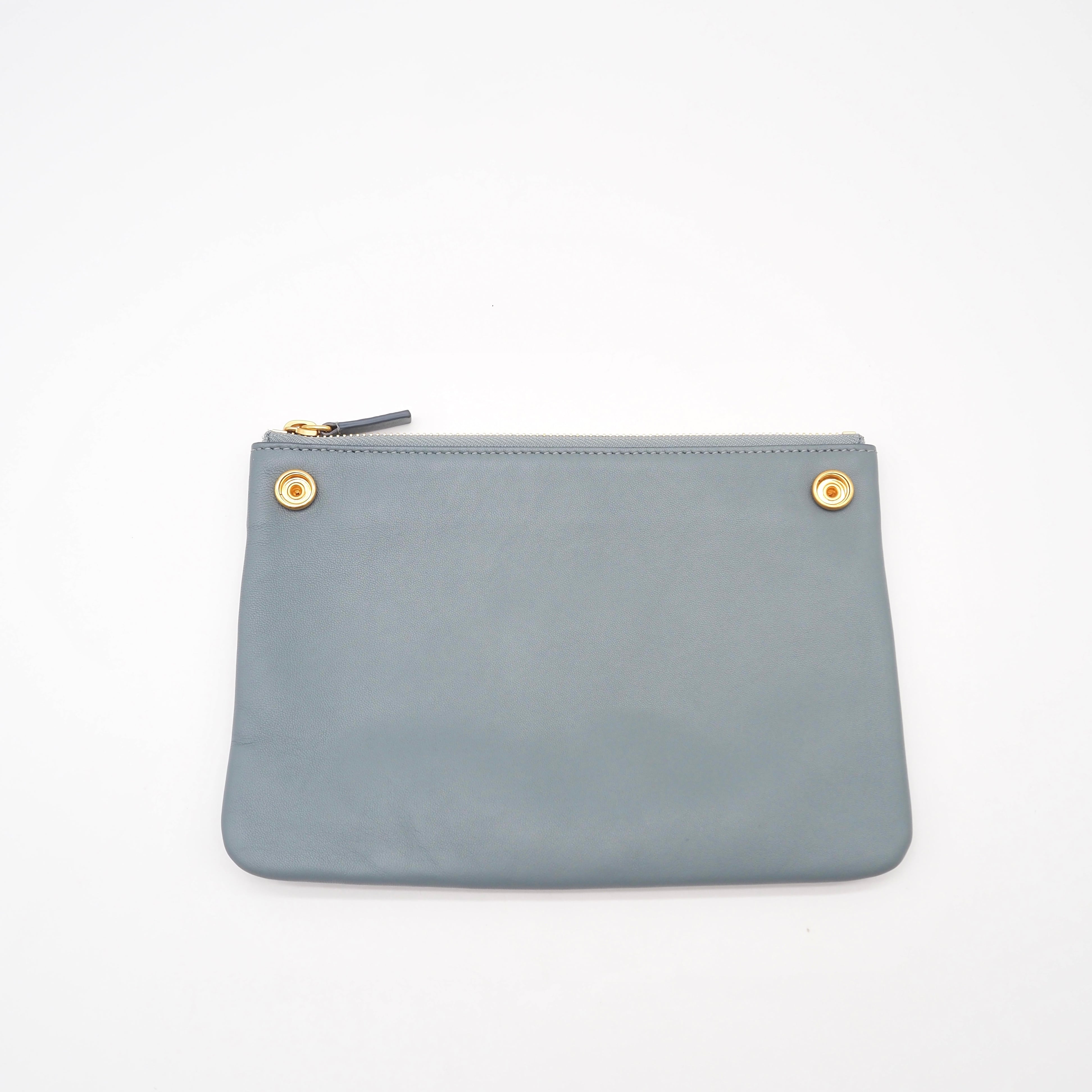セリーヌ　トリオ　スモール CELINE セリーヌ トリオ スモール ショルダーバッグ レザー ブレー