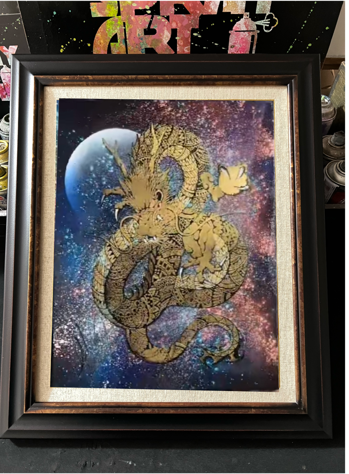 真作/喜田華堂/新樹瀑布図/石河有隣の桐極箱付/布袋屋掛軸HD-725 喜田華堂/新樹瀑布図/石河有隣の桐極箱付/布袋屋