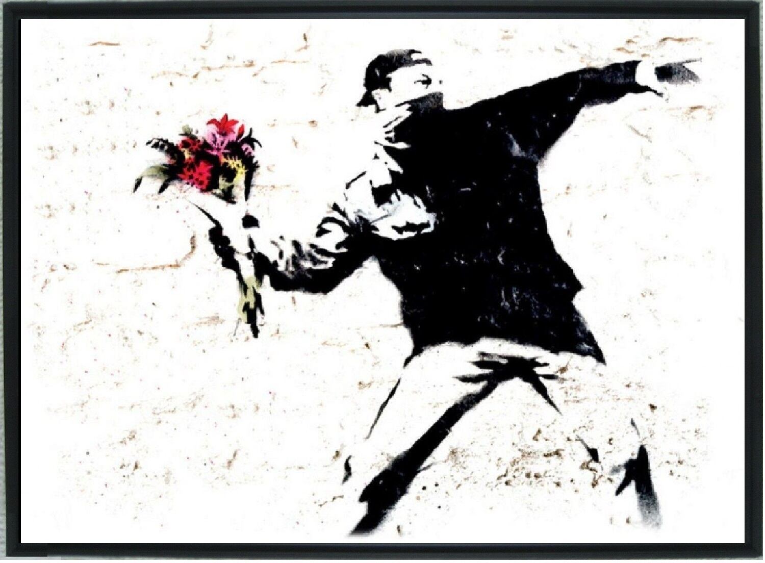 Kissing バンクシー 日本未発売 Coppers Banksy ポスター Carlosguzman Com Mx