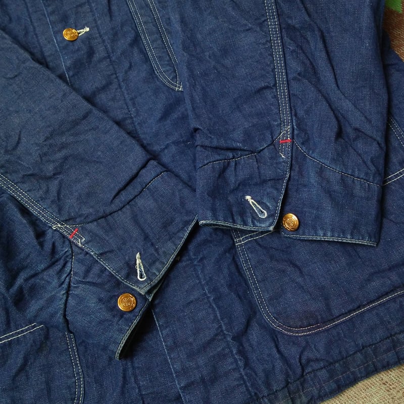 60s SEARS Denim Chore Jacket w/Blanket Lining | Wonder Wear