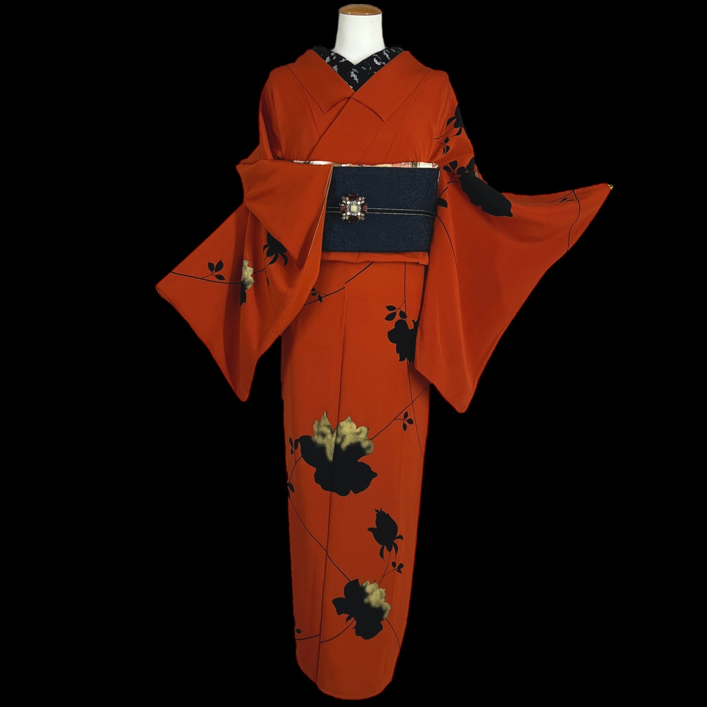 袋帯 江戸民俗絵巻 金糸 待ち構え 金色 フォーマル O-4618 着物 きもの  