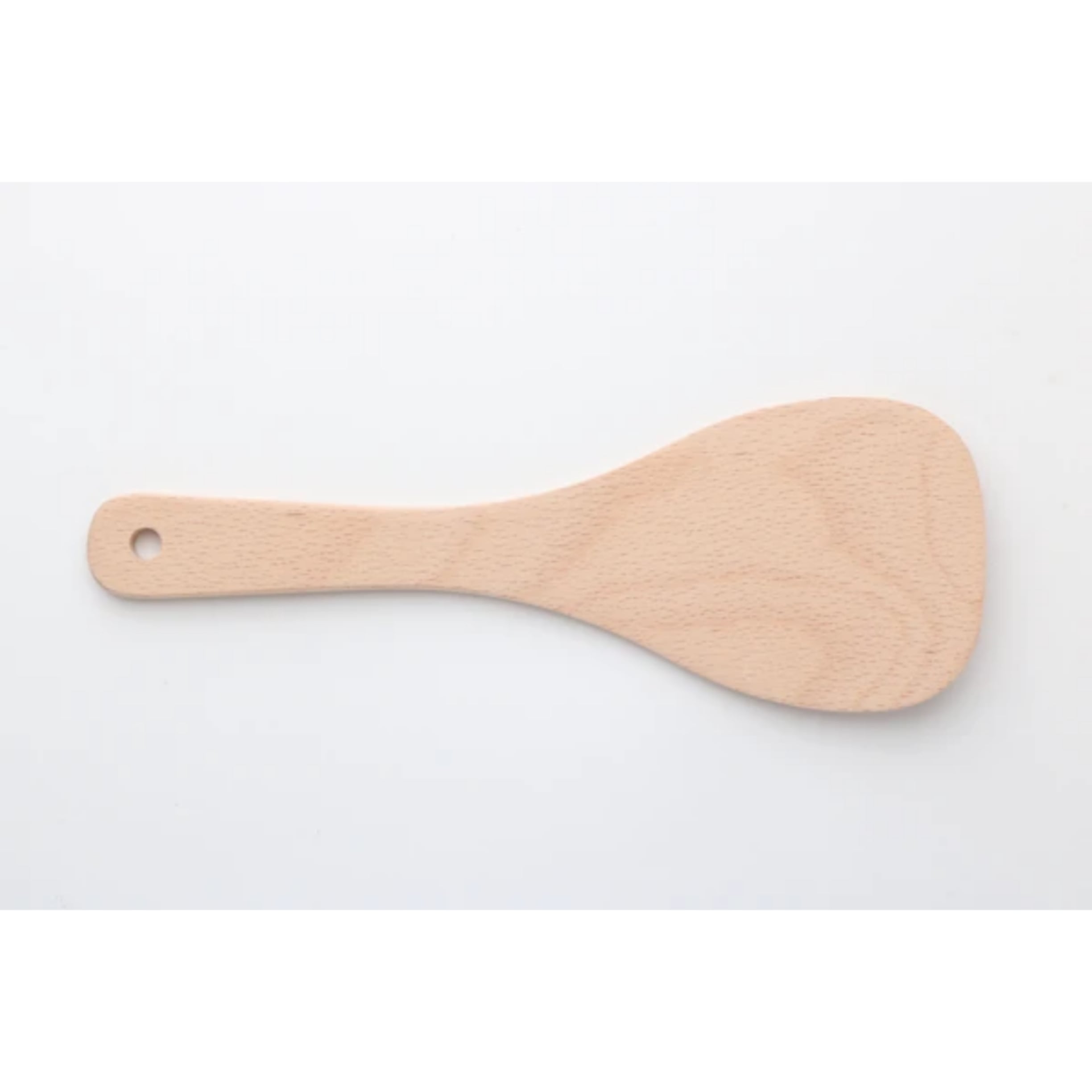 ブナの木のシャモジ/天然木のシャモジ/木製杓文字：送料220円