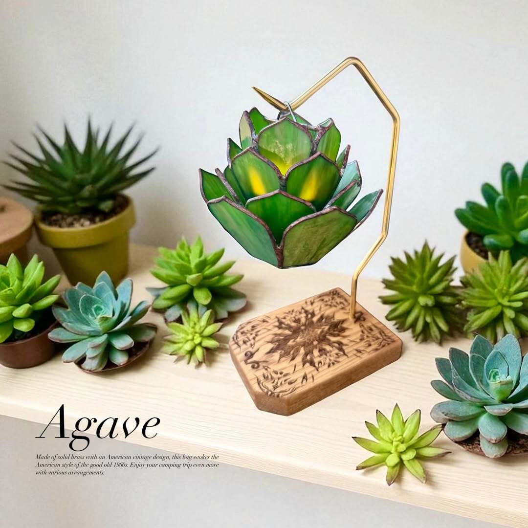 ステンドグラスシェード Agave JADE／アガベ・ジェイド 802PRODUCTS