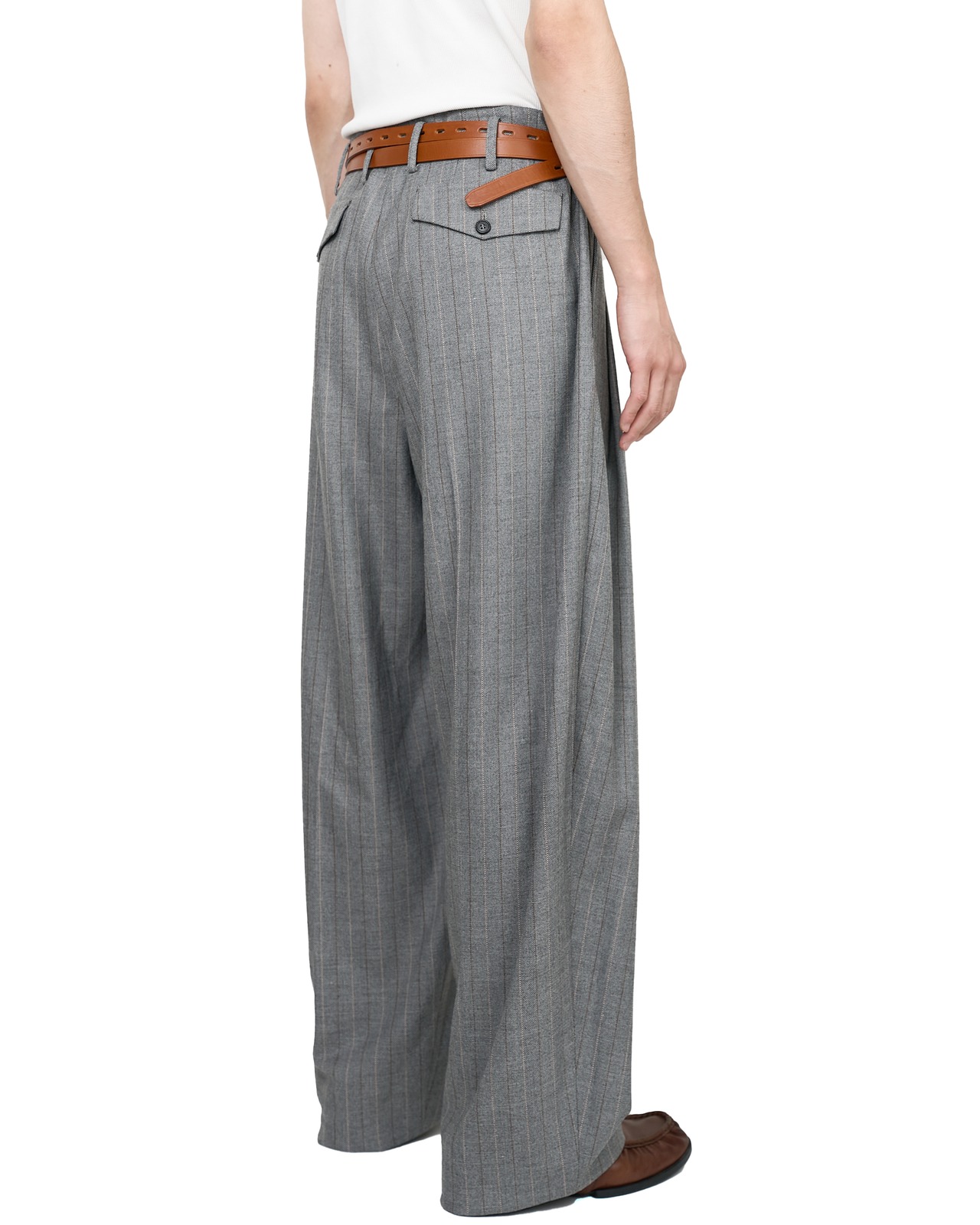 HED MAYNER "VERY LONG BELT CAMEL BROWN"